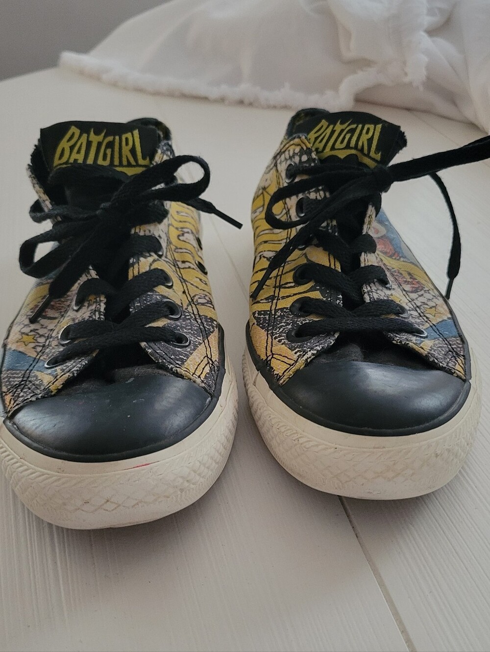 BATGIRL DC Converse All-Stars Women's Size 10